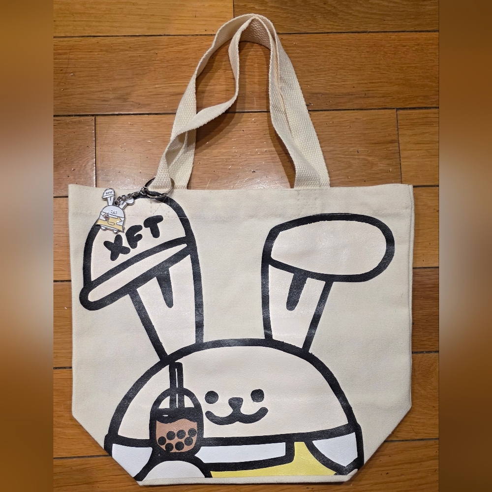 Xing Fu Tang Tote Bag with Keychain